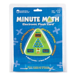 Minute Math Electronic Flash Card